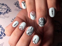 Маникюр мехенди: идеи для лета